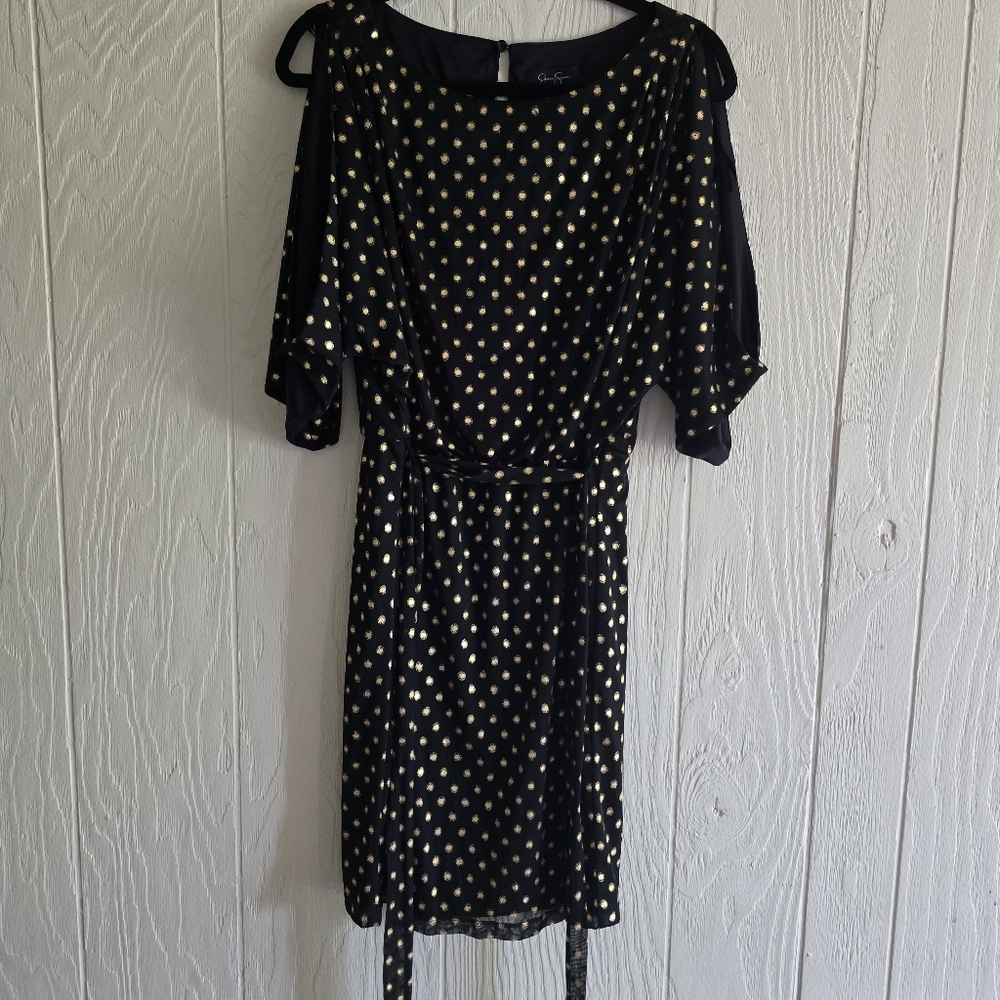 Jessica Simpson Open Shoulder Dress